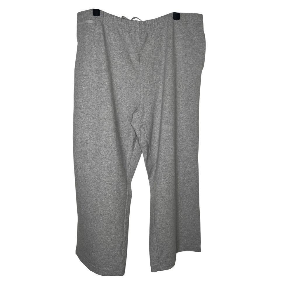 NWT Lauren by Ralph Lauren Active Deadstock Cotton Gray Wide Leg Sweatpants XL